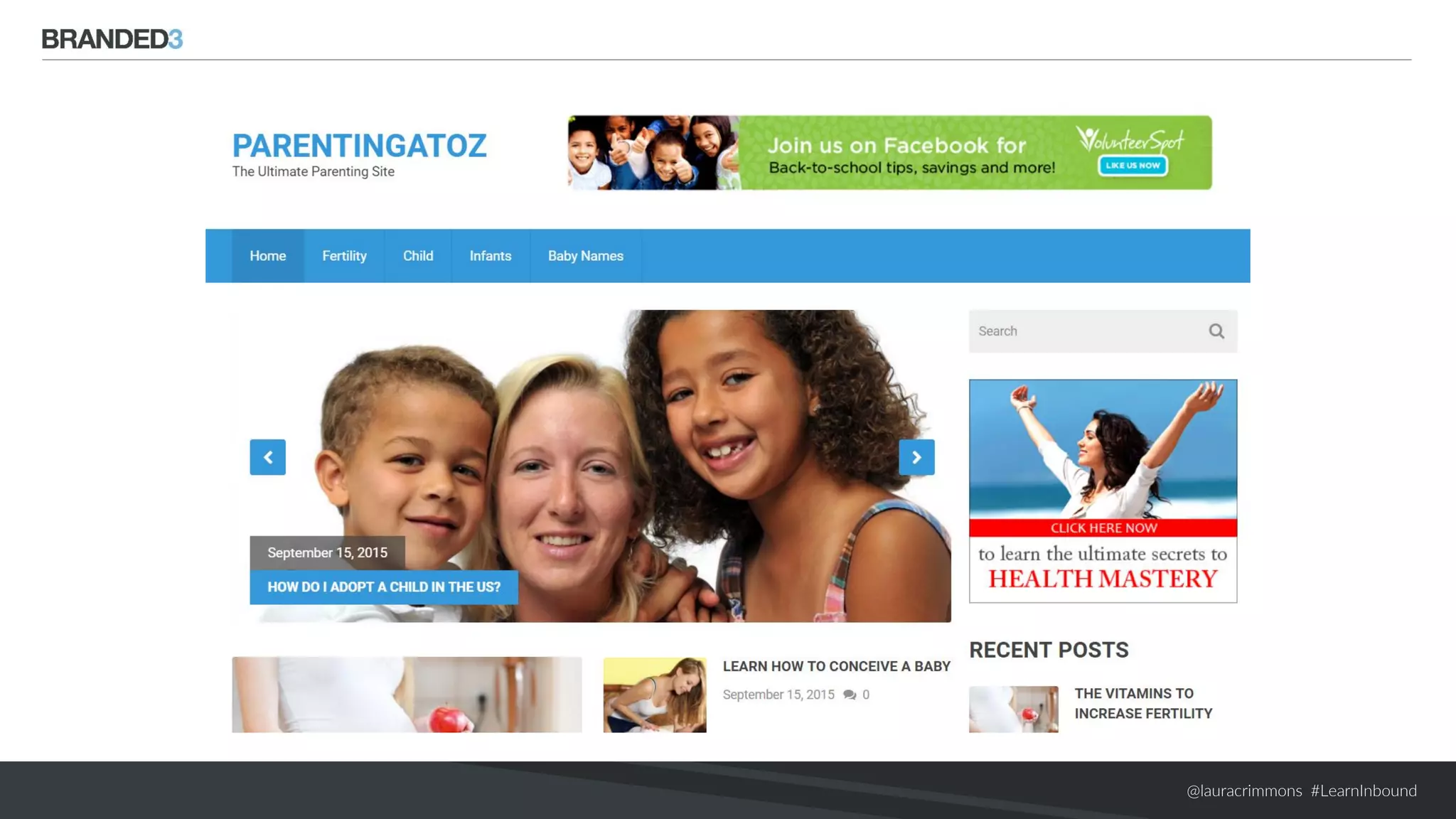 @lauracrimmons #LearnInbound
 