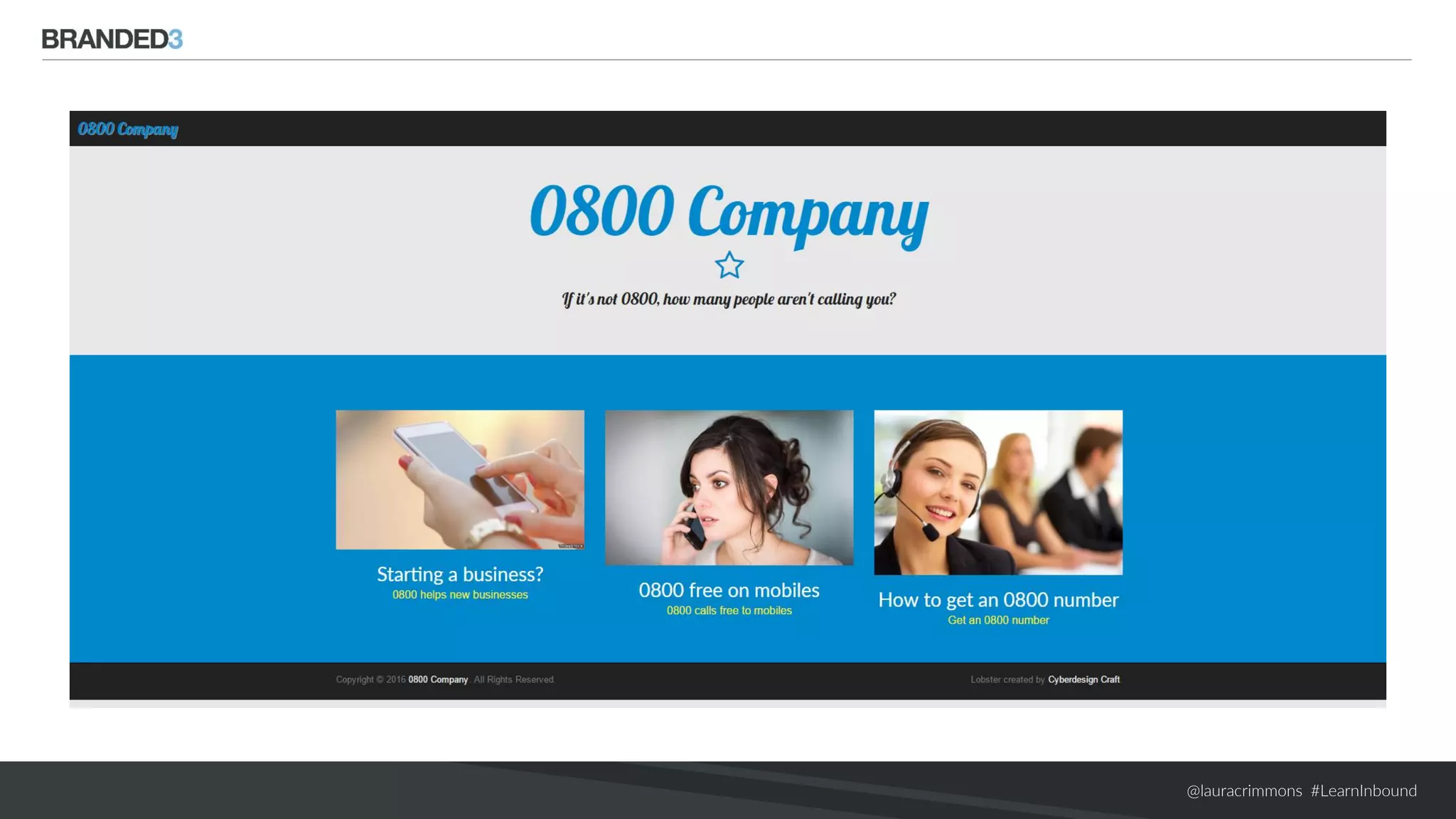 @lauracrimmons #LearnInbound
 