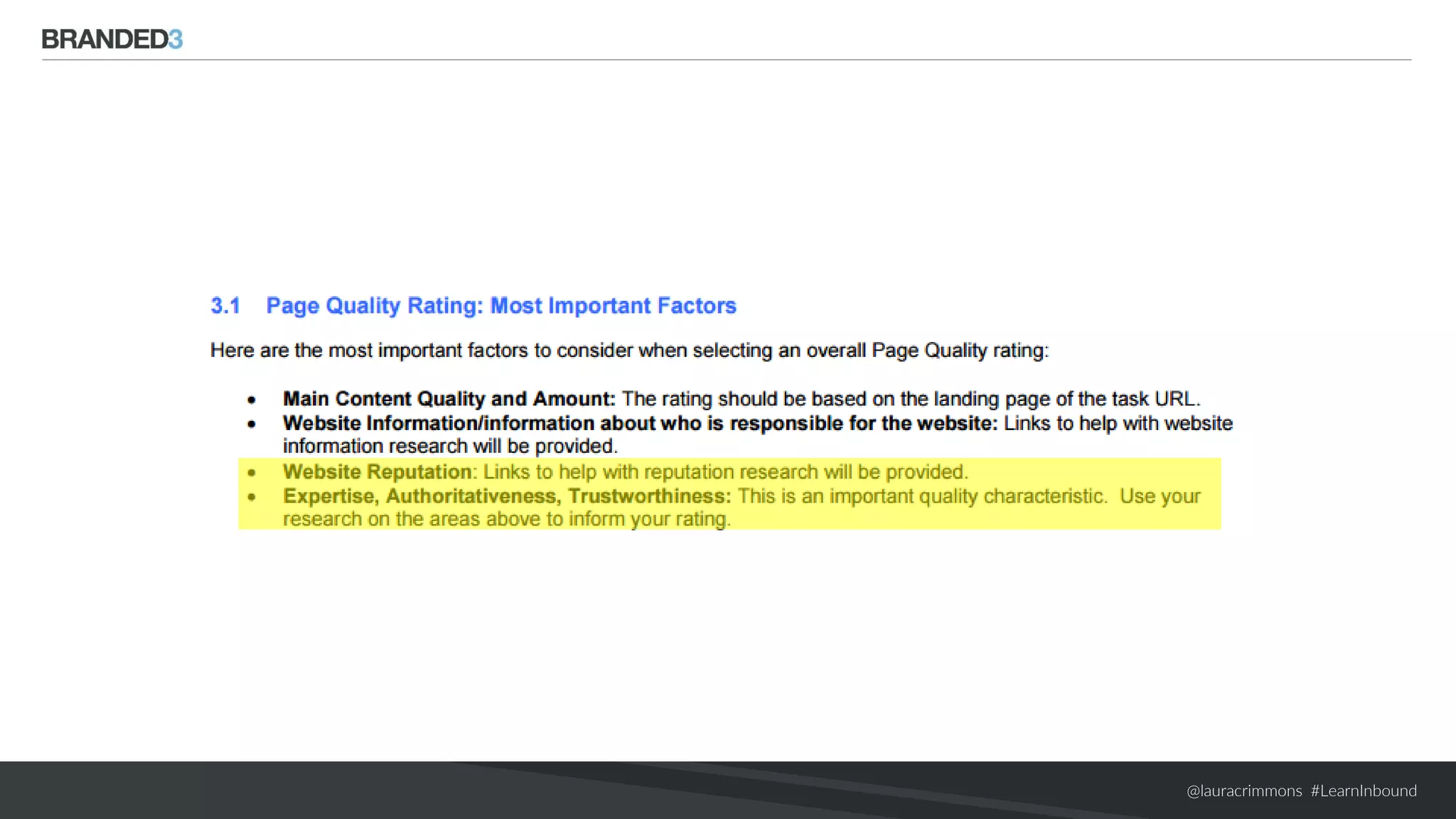 @lauracrimmons #LearnInbound
 