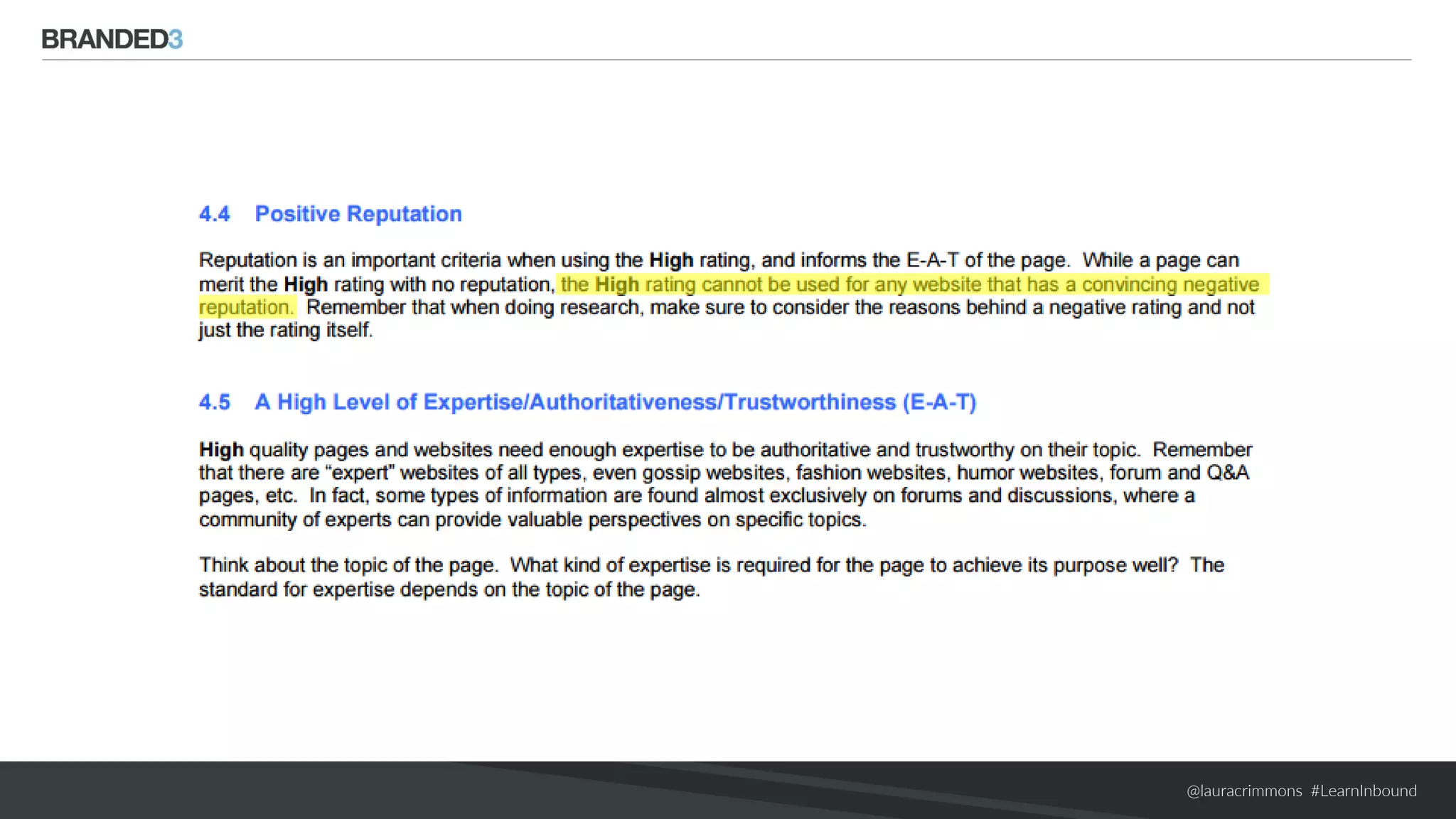 @lauracrimmons #LearnInbound
 