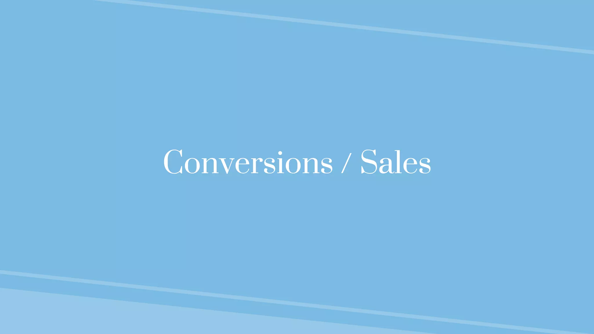 @lauracrimmons #LearnInbound
Conversions / Sales
 
