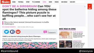 @staceycav	#learninbound	
 