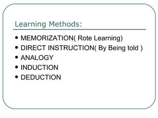 Rote Method Learning | PPT