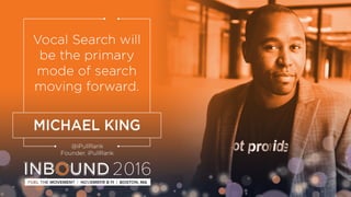 Learning About the Future of Marketing at INBOUND16