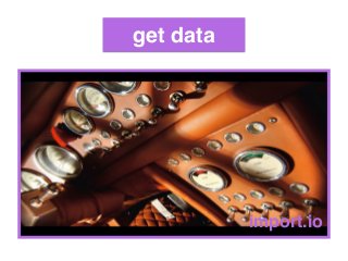 get data
import.io
 