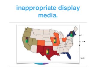 inappropriate display
media.
 