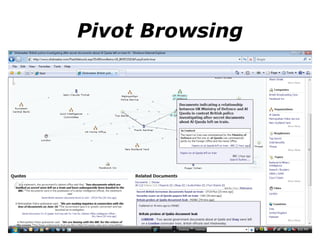 Pivot Browsing 