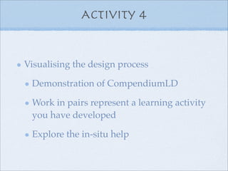 Learning Design Workshop Cyprus Slide 34