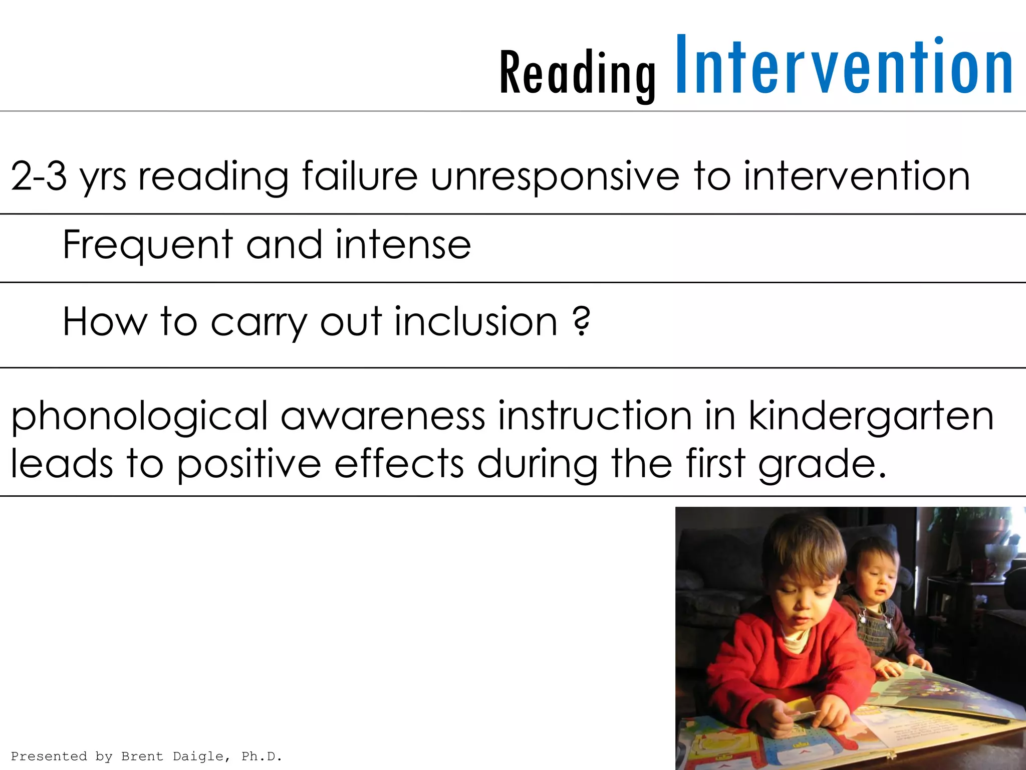 Learning Disabilities
