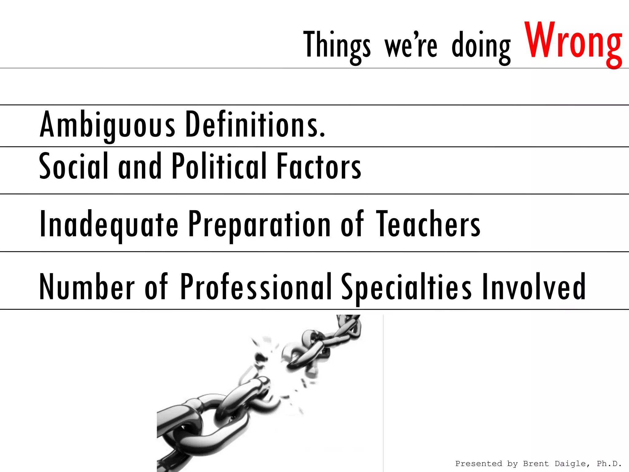 Learning Disabilities