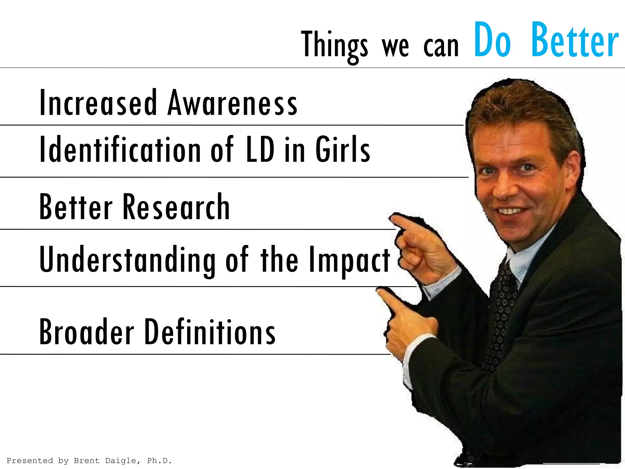 Learning Disabilities