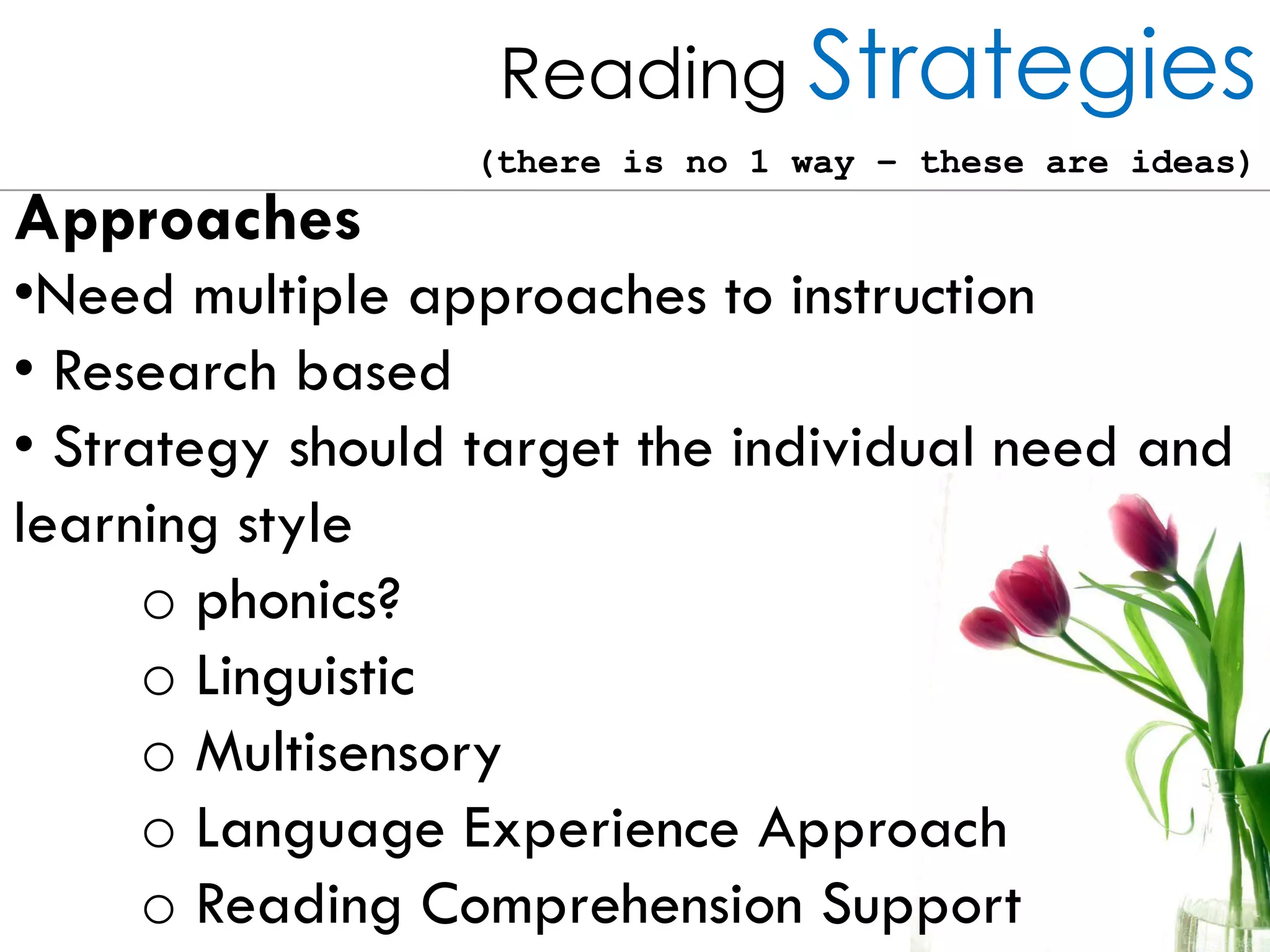 Learning Disabilities