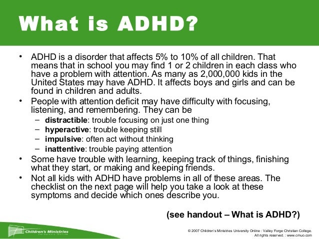 a description of the attention deficit disorderadd as a problem that affects 5 10 of all children Attention deficit hyperactivity disorder in children and adolescents: clinical features and diagnosis. a description of the attention deficit disorderadd as a problem that affects 5 10 of all children Attention deficit hyperactivity disorder in children and adolescents: clinical features and diagnosis.