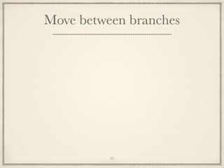Move between branches

34

 