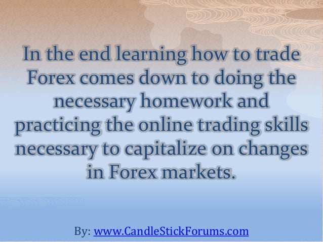 Learn how to trade currency