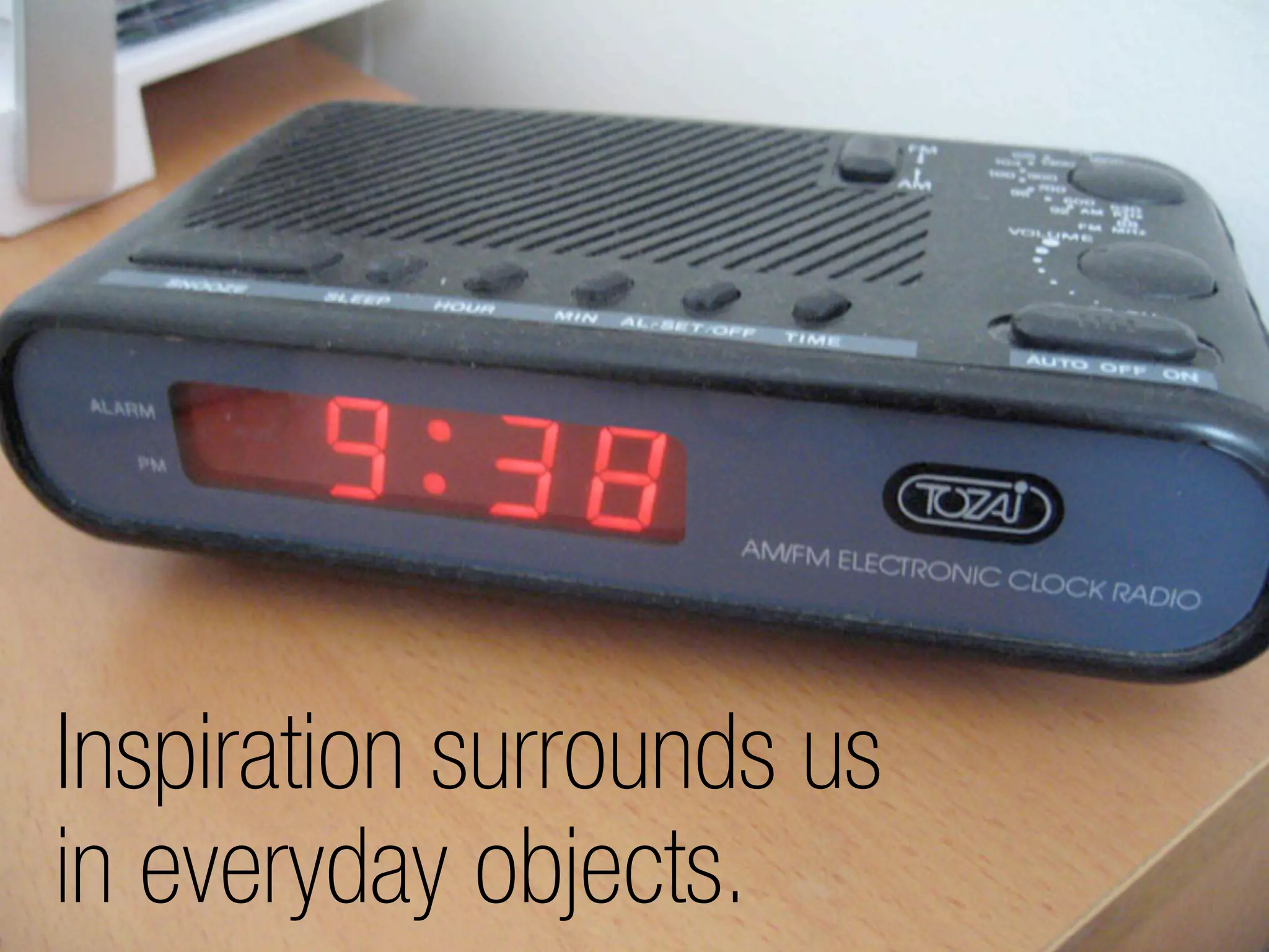 Learning IxD From Everyday Objects