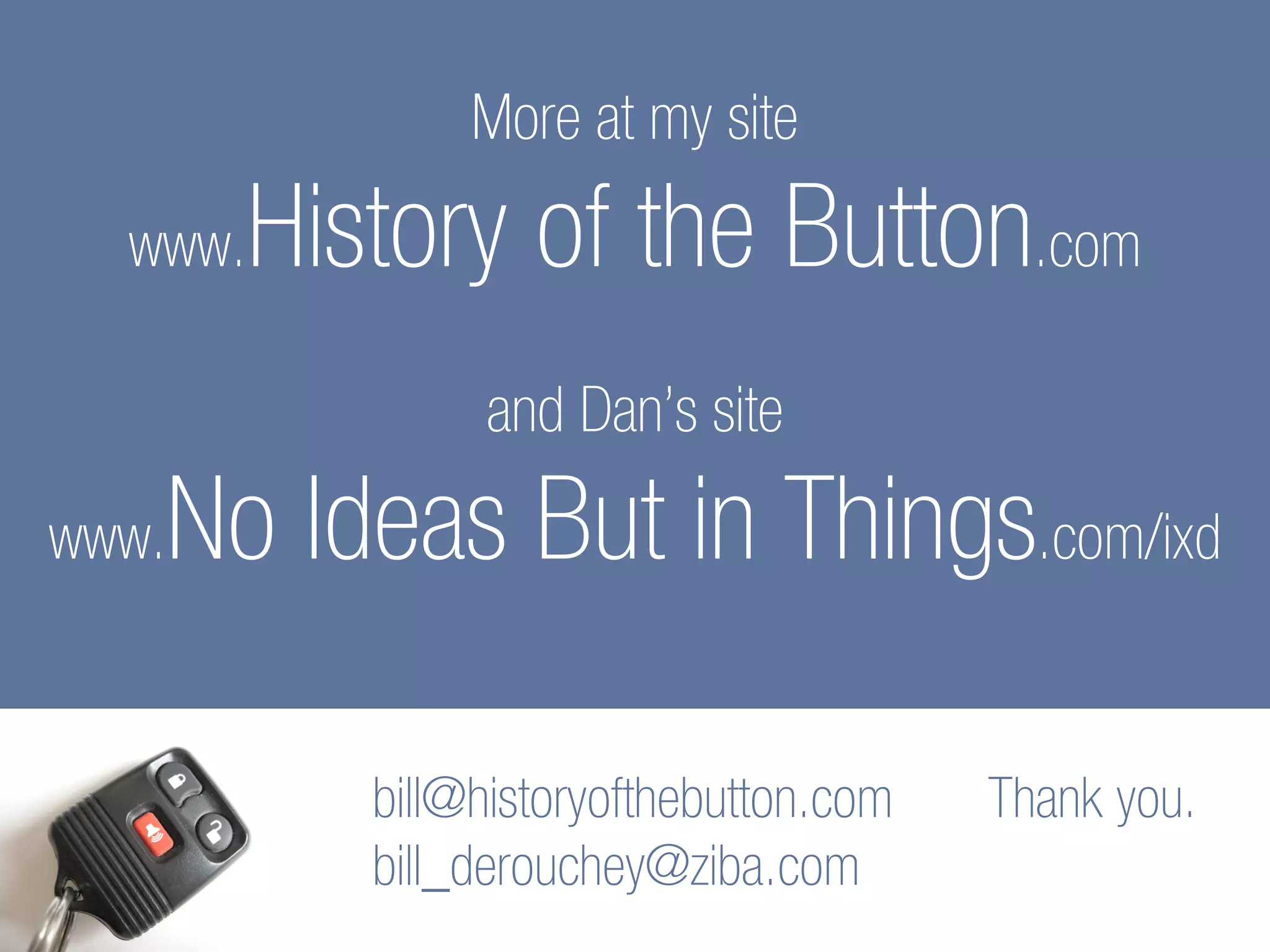 Learning IxD From Everyday Objects