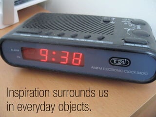 Learning IxD From Everyday Objects