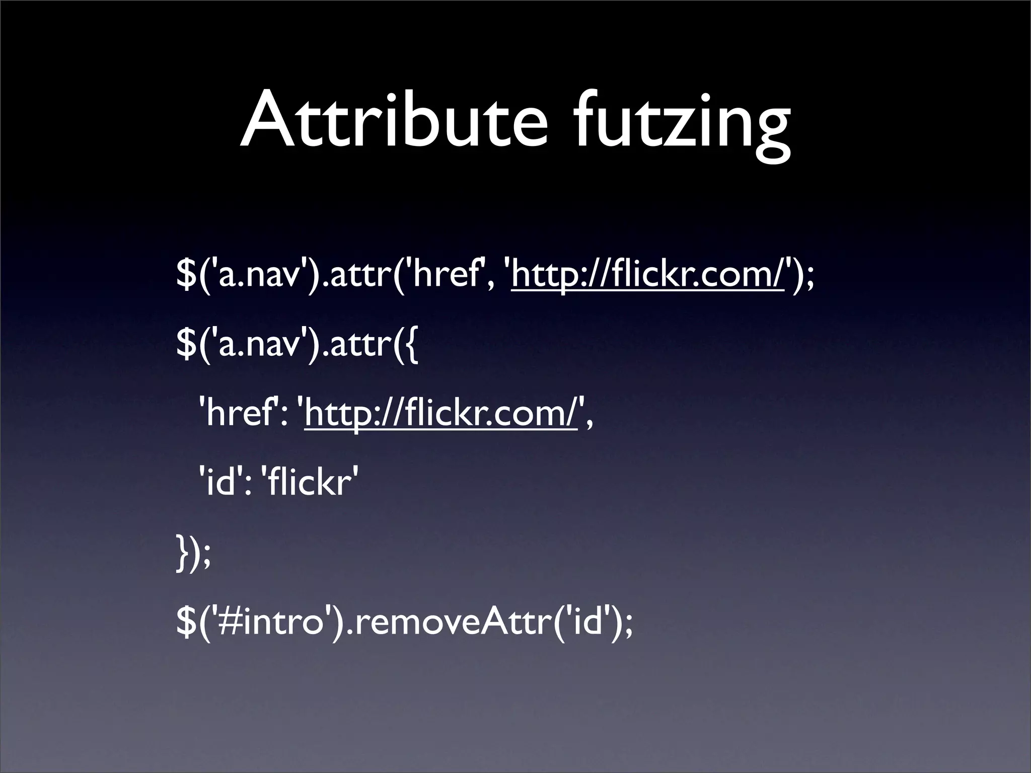 Learning jQuery in 30 minutes