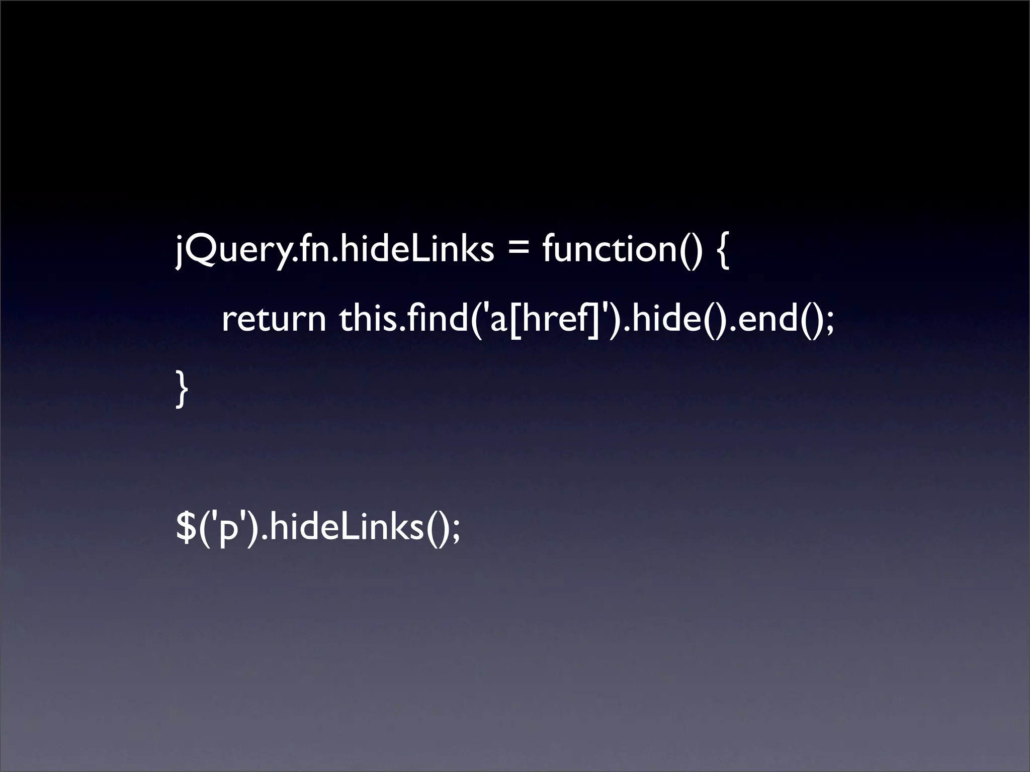 Learning jQuery in 30 minutes