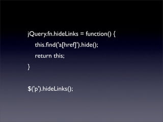 Learning jQuery in 30 minutes