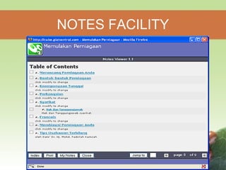 NOTES FACILITY 
 