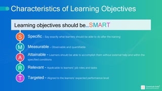 The Importance of Learning Objectives in eLearning - CommLabIndia