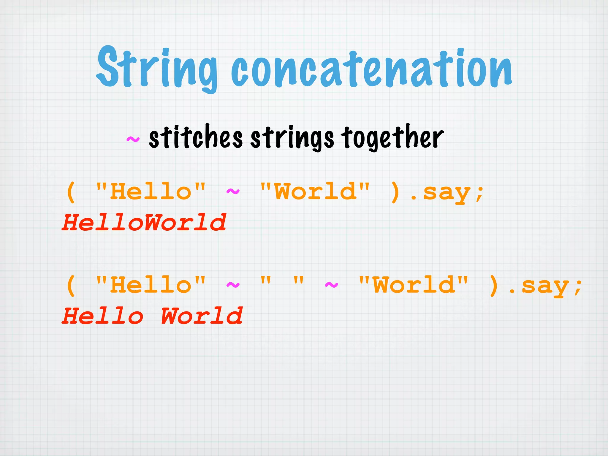 Learning Perl 6 (NPW 2007)