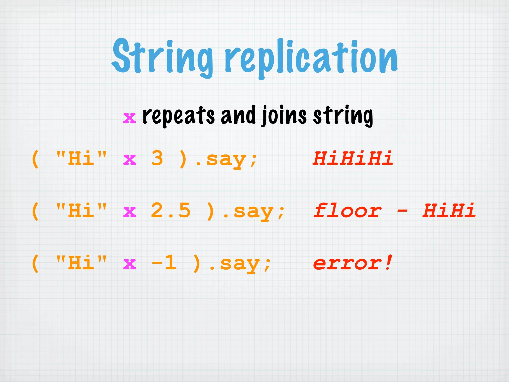 Learning Perl 6 (NPW 2007)