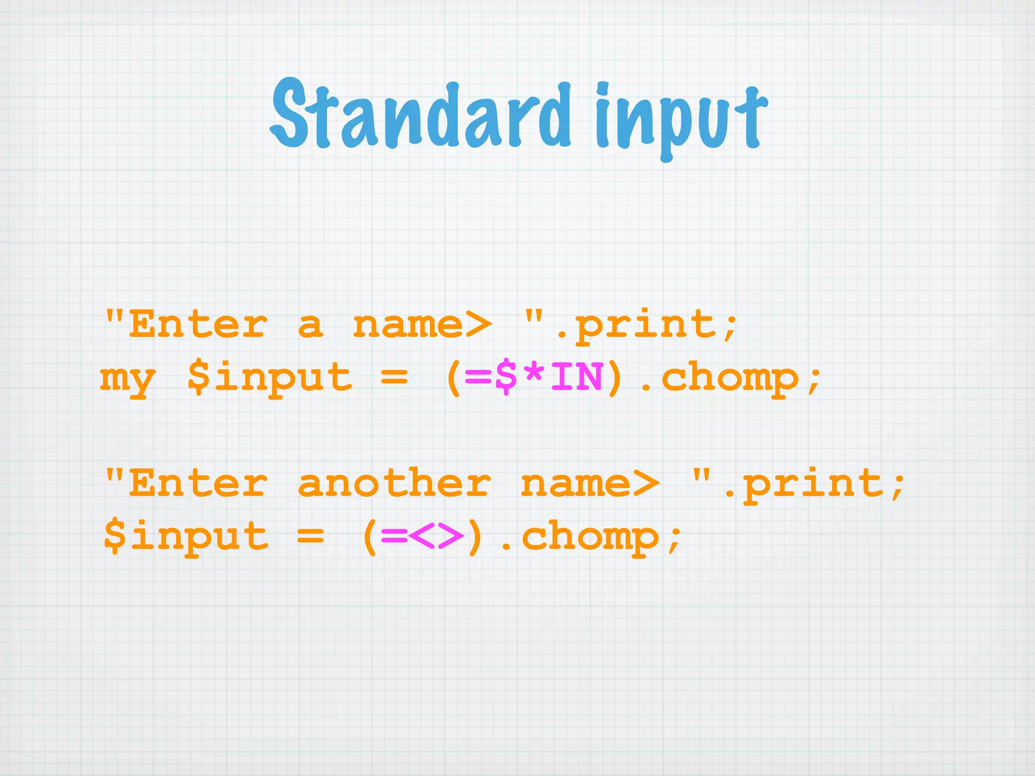Learning Perl 6 (NPW 2007)