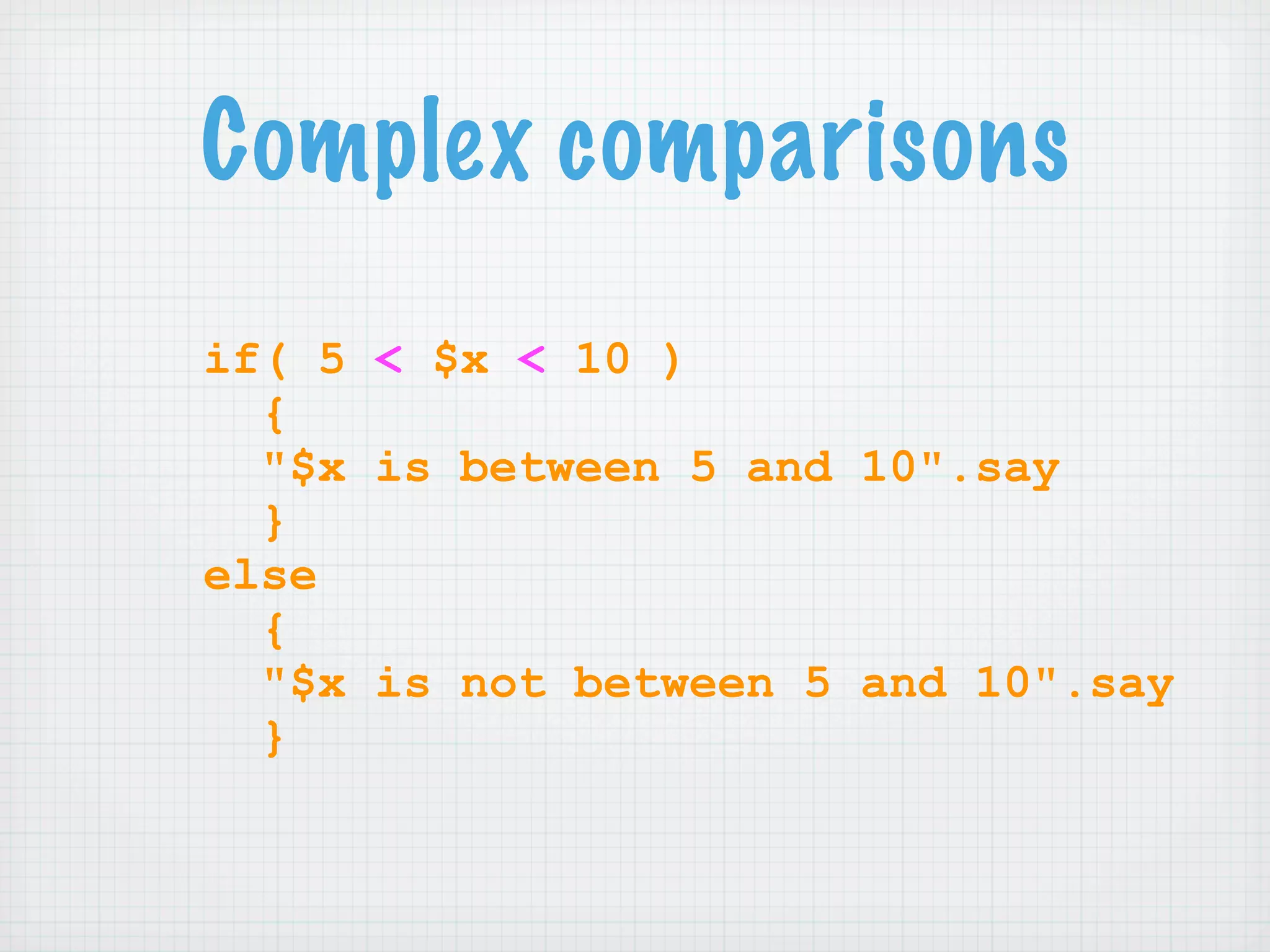 Learning Perl 6 (NPW 2007)