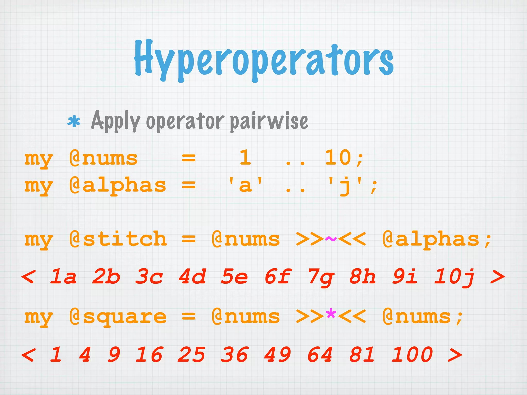 Learning Perl 6 (NPW 2007)