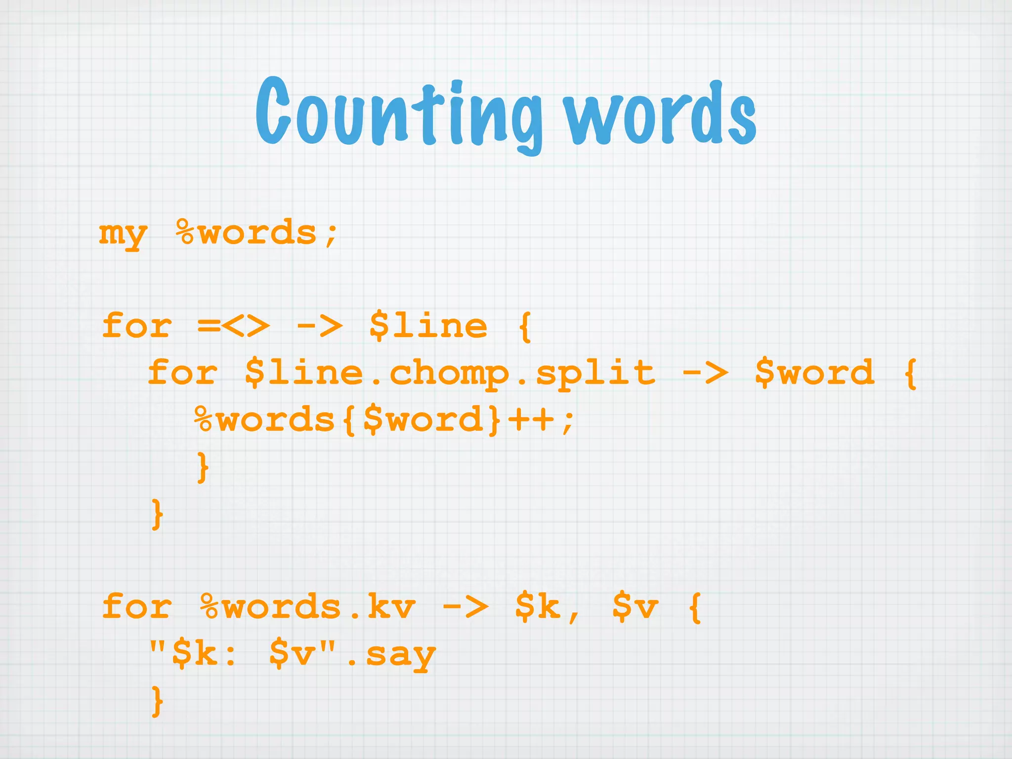 Learning Perl 6 (NPW 2007)