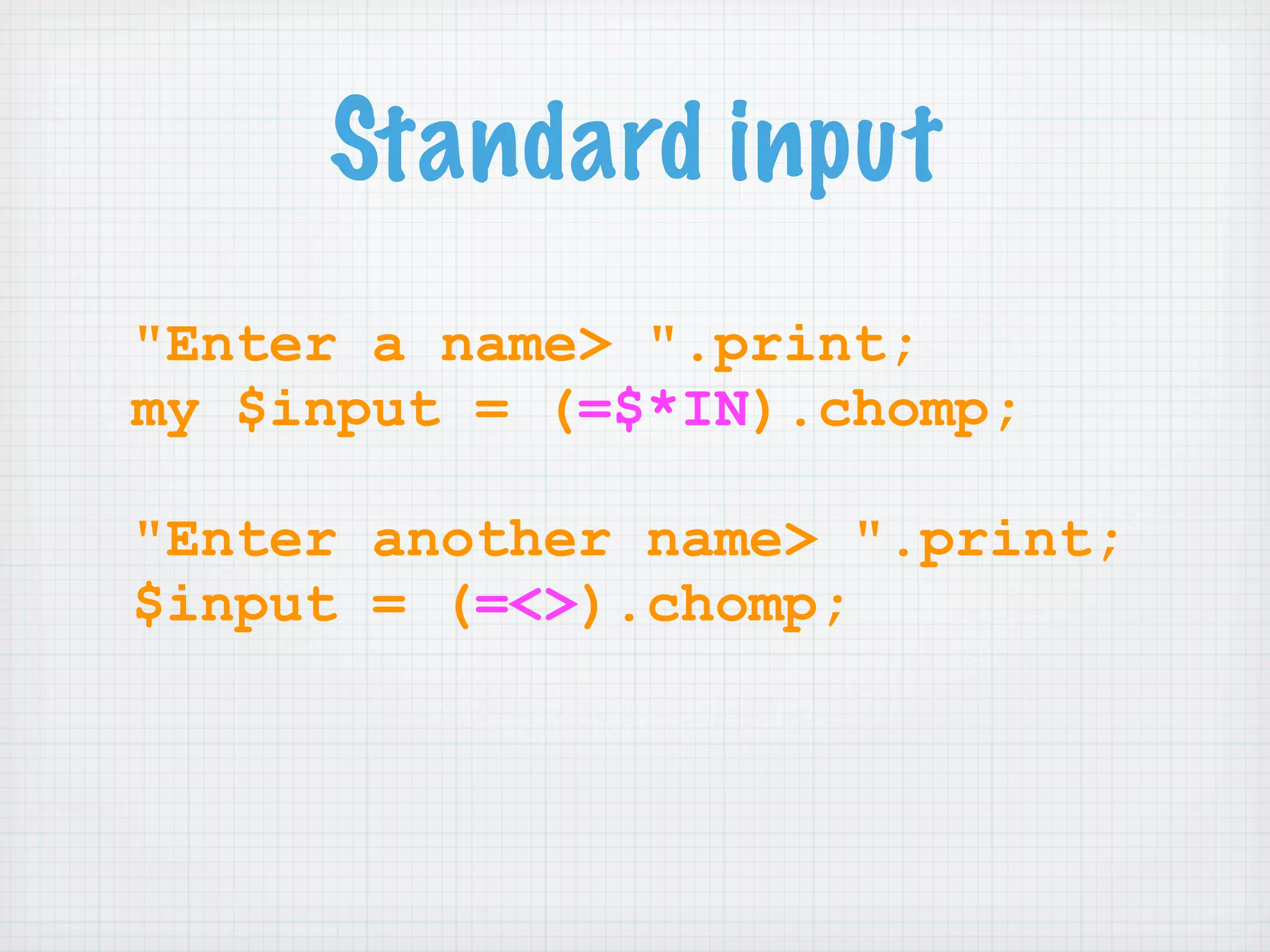 Learning Perl 6 (NPW 2007)