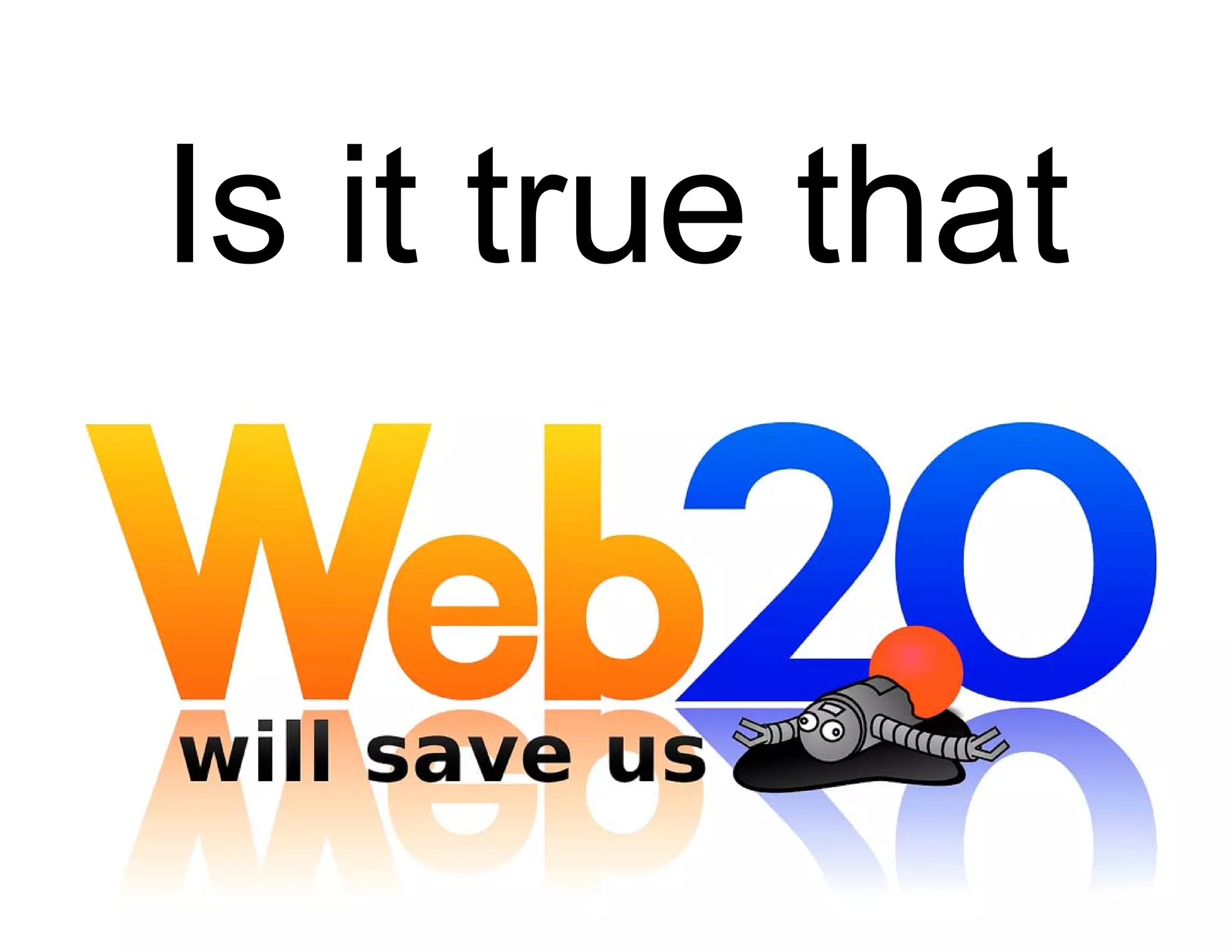 Learning, teaching and Web 2.0