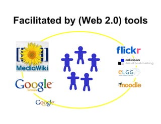 Facilitated by (Web 2.0) tools