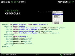 Learning To Love Forms Webvisions 07 21033