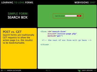 Learning To Love Forms Webvisions 07 21033