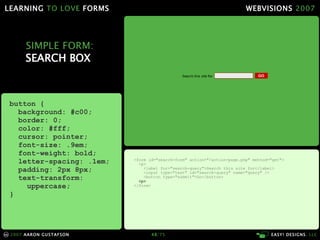 Learning To Love Forms Webvisions 07 21033