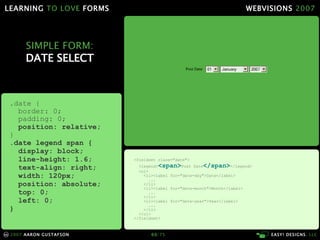 Learning To Love Forms Webvisions 07 21033