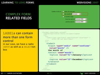 Learning To Love Forms Webvisions 07 21033