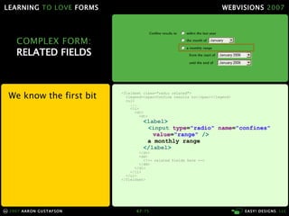 Learning To Love Forms Webvisions 07 21033