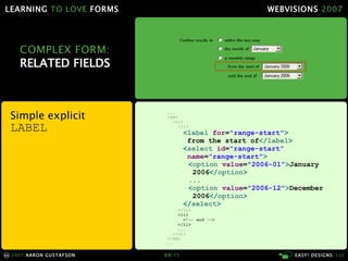 Learning To Love Forms Webvisions 07 21033