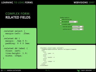 Learning To Love Forms Webvisions 07 21033