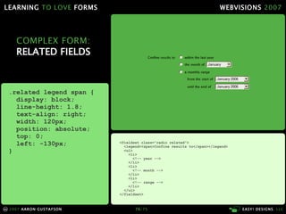 Learning To Love Forms Webvisions 07 21033