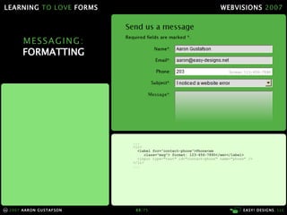 Learning To Love Forms Webvisions 07 21033