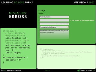 Learning To Love Forms Webvisions 07 21033