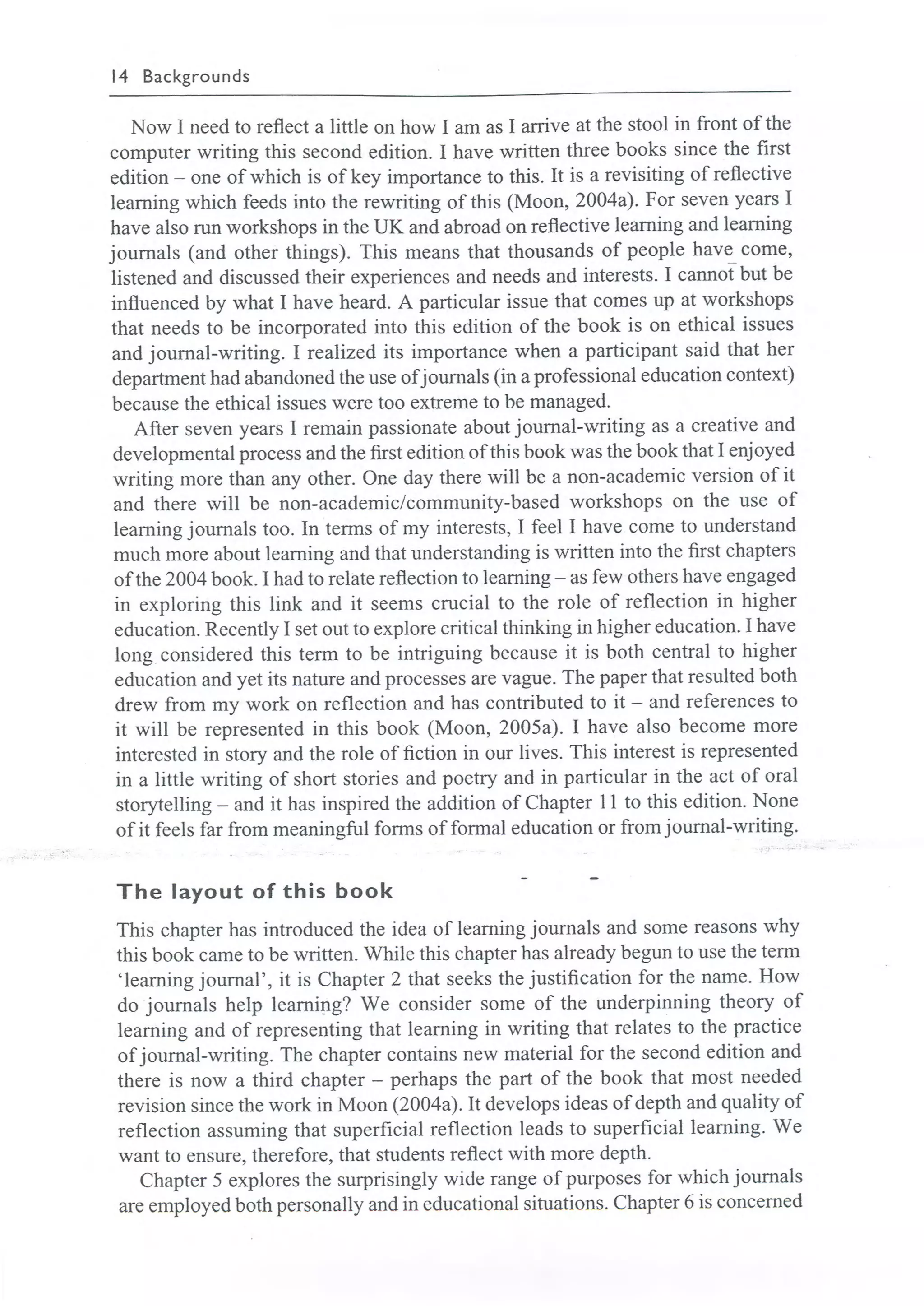 Learning journals completo