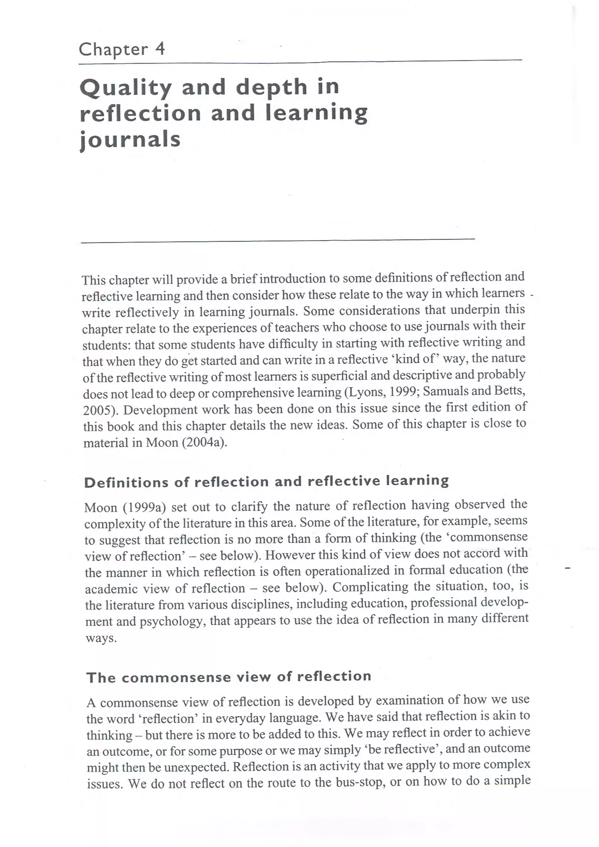 Learning journals completo