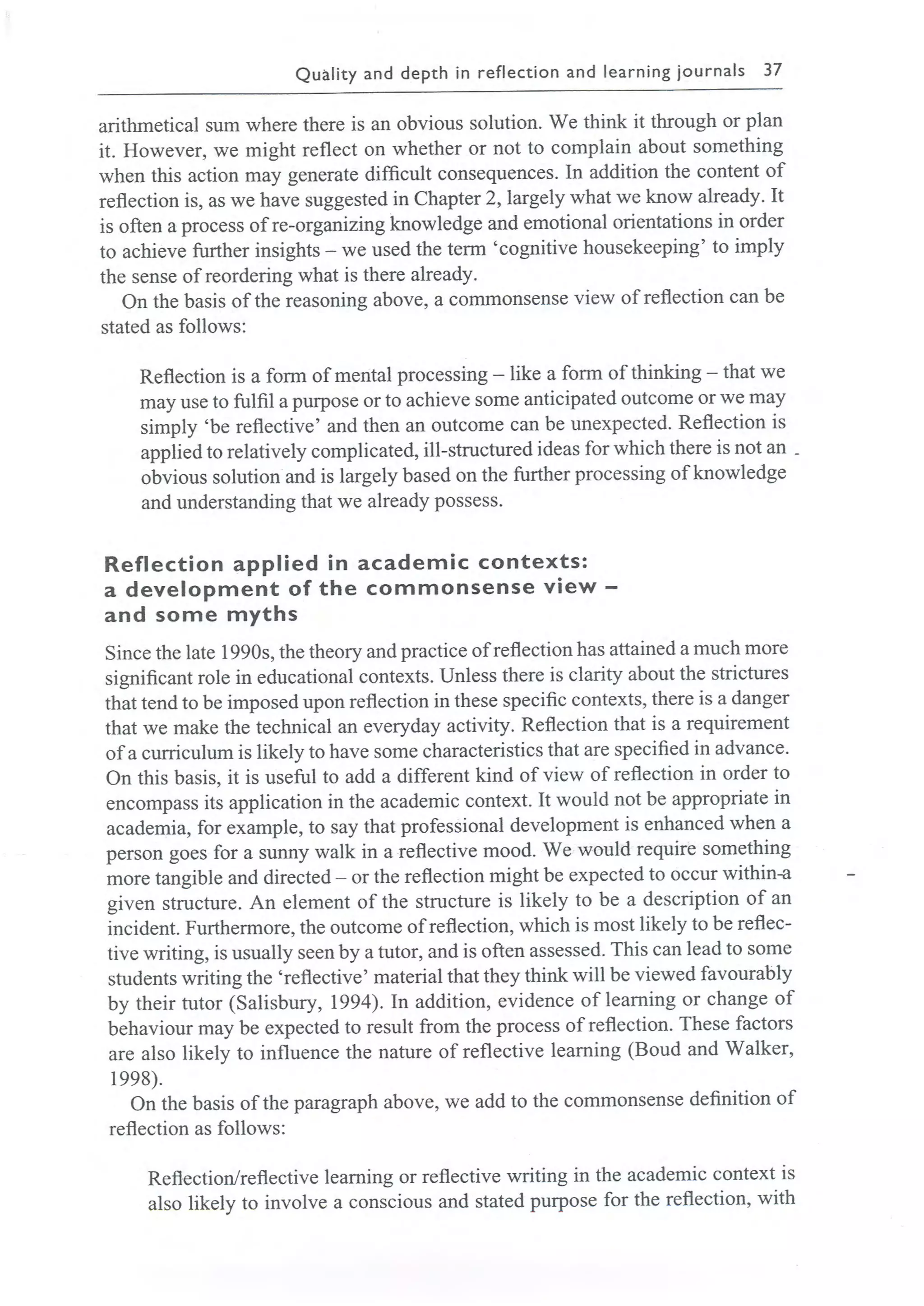 Learning journals completo